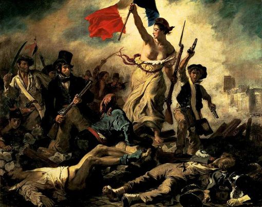 Eugene Delacroix - La Libertad guiando al Pueblo